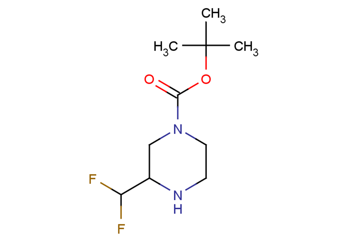 tert-butyl 3-(difluoromethyl)piperazine-1-carboxylate