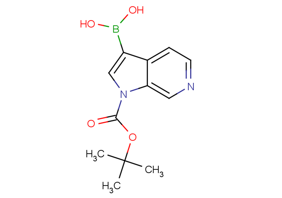tert-butyl 3-(dihydroxyboranyl)-1H-pyrrolo[2,3-c]pyridine-1-carboxylate