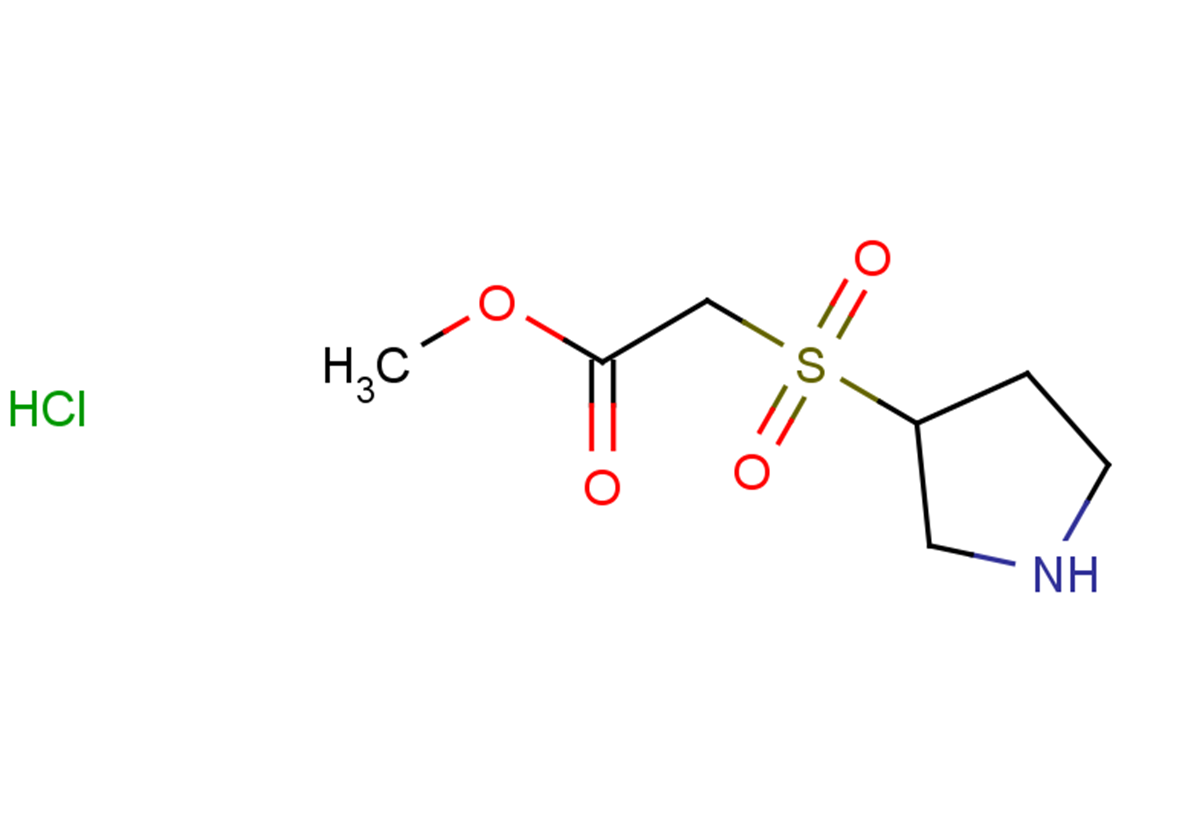 methyl 2-(pyrrolidine-3-sulfonyl)acetate hydrochloride