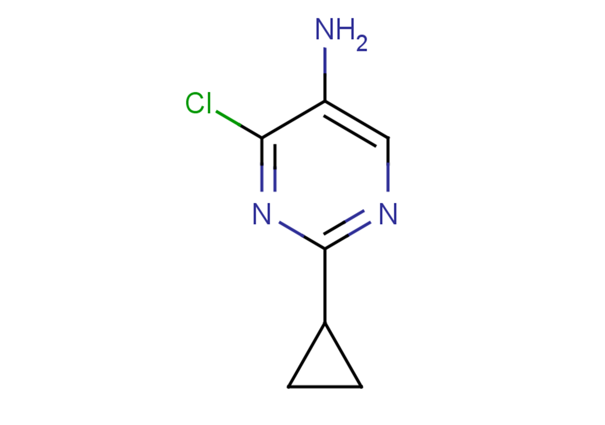 4-chloro-2-cyclopropylpyrimidin-5-amine