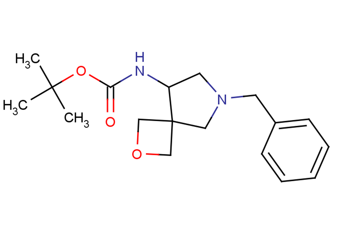 tert-butyl N-{6-benzyl-2-oxa-6-azaspiro[3.4]octan-8-yl}carbamate