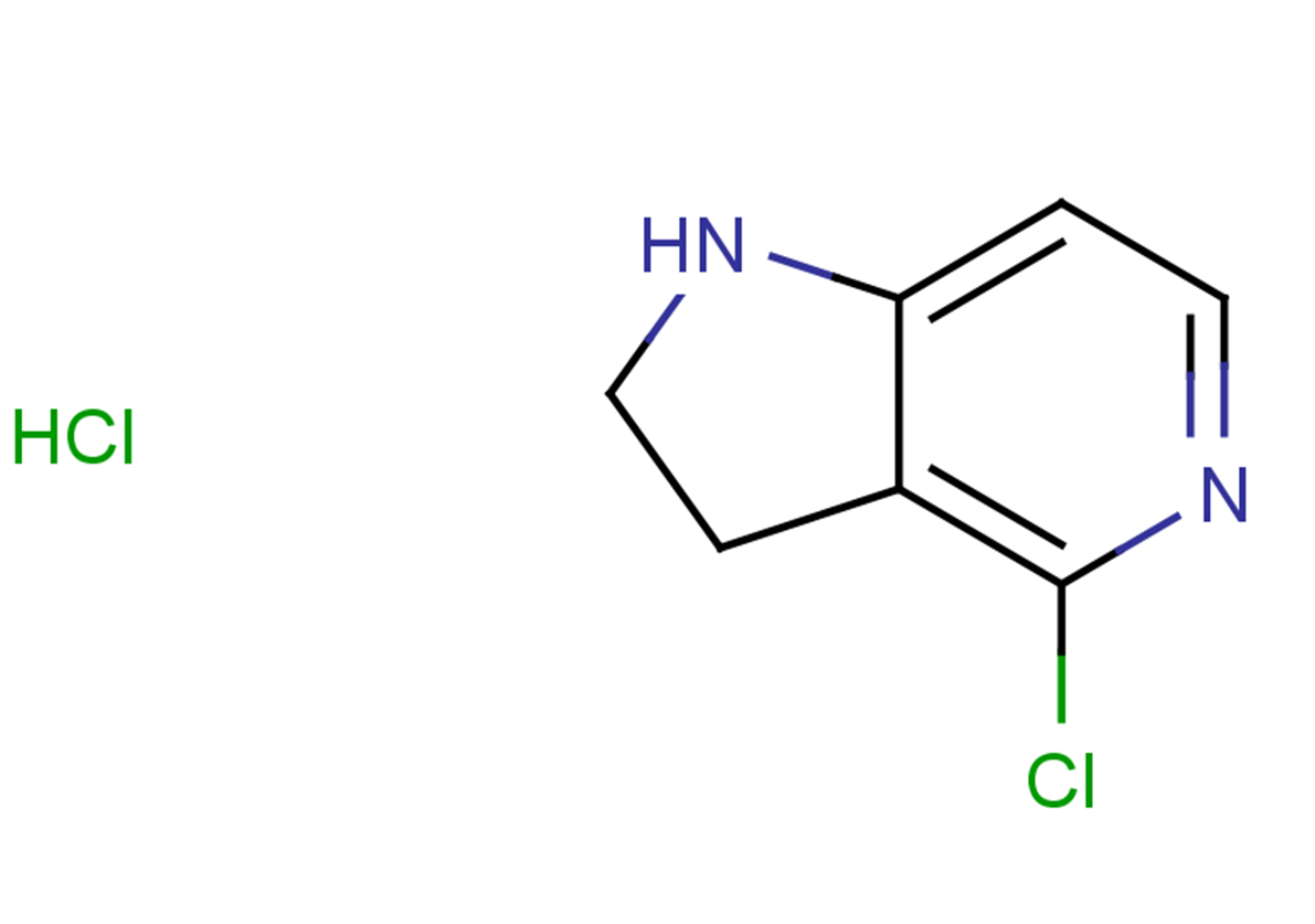 4-chloro-1H,2H,3H-pyrrolo[3,2-c]pyridine hydrochloride
