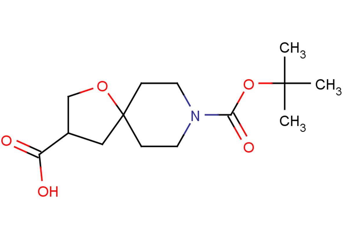 8-[(tert-butoxy)carbonyl]-1-oxa-8-azaspiro[4.5]decane-3-carboxylic acid