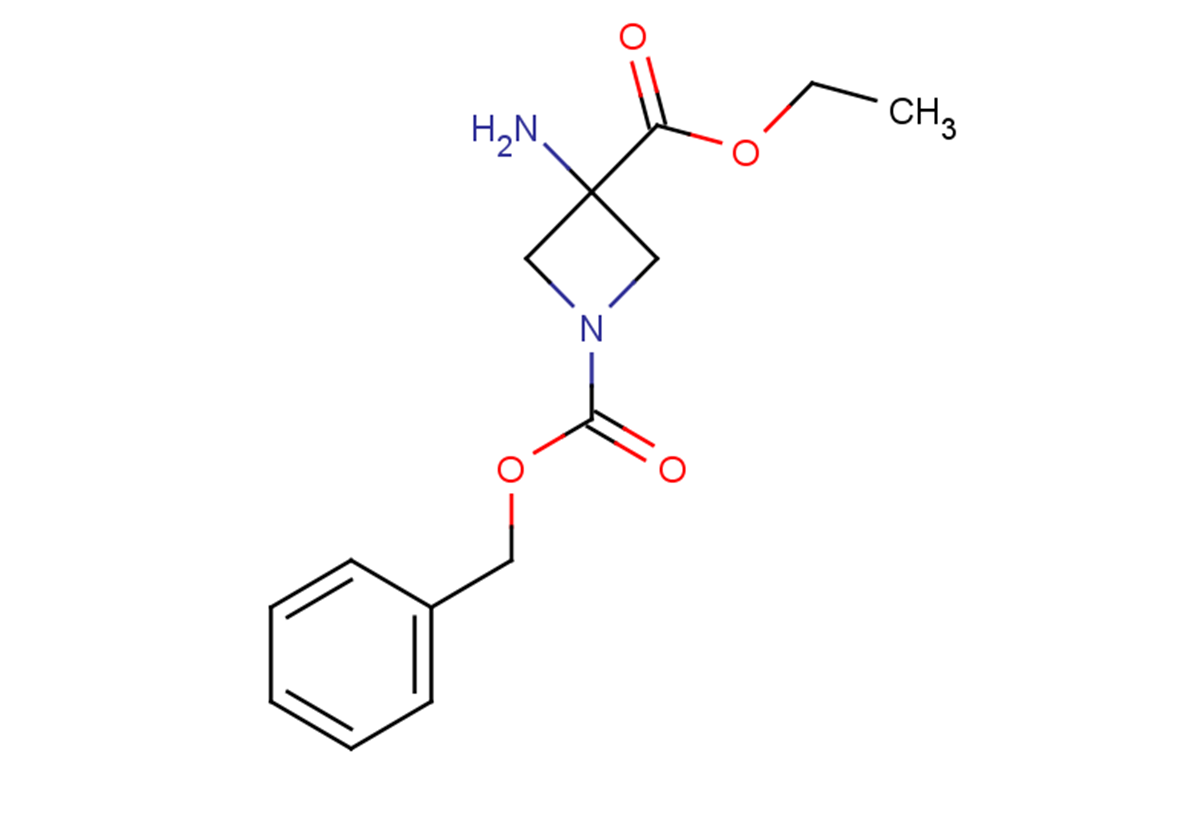 1-benzyl 3-ethyl 3-aminoazetidine-1,3-dicarboxylate