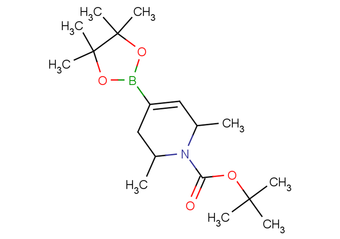 tert-butyl 2,6-dimethyl-4-(4,4,5,5-tetramethyl-1,3,2-dioxaborolan-2-yl)-1,2,3,6-tetrahydropyridine-1-carboxylate