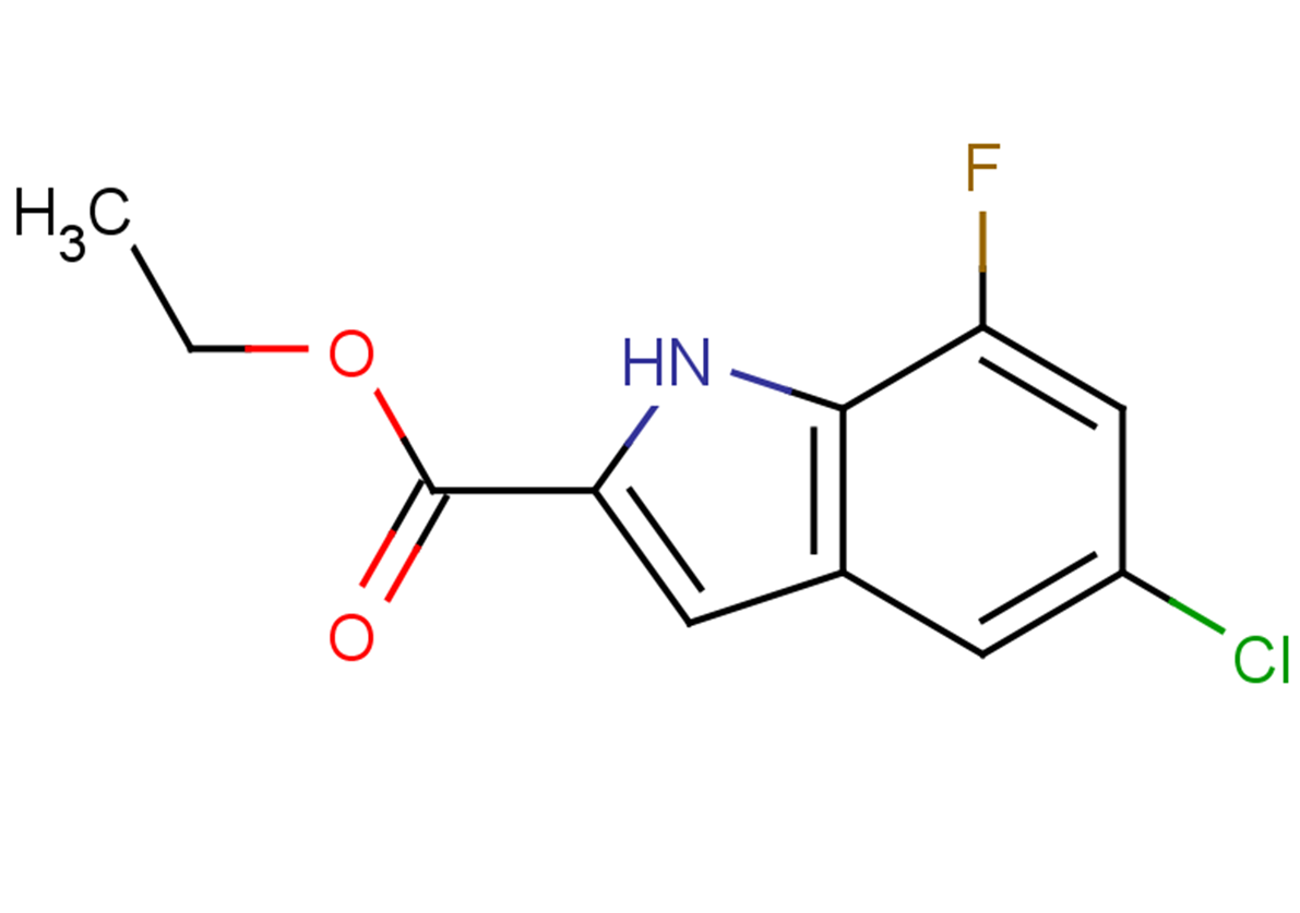 ethyl 5-chloro-7-fluoro-1H-indole-2-carboxylate