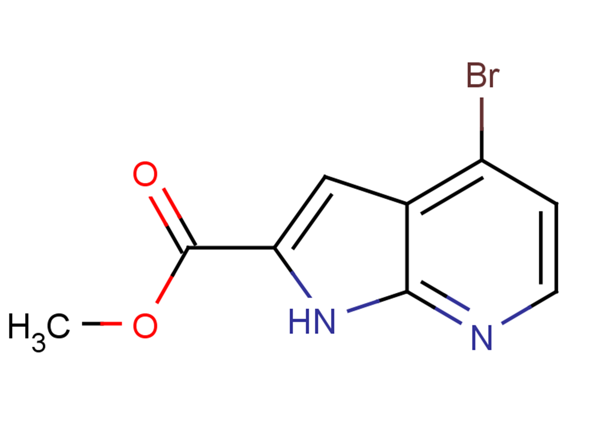 methyl 4-bromo-1H-pyrrolo[2,3-b]pyridine-2-carboxylate