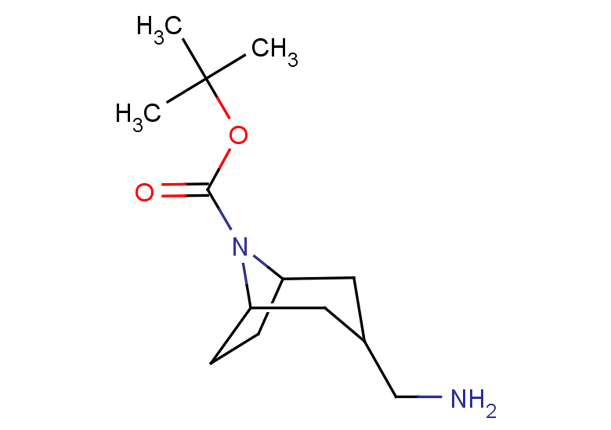 tert-butyl 3-(aminomethyl)-8-azabicyclo[3.2.1]octane-8-carboxylate