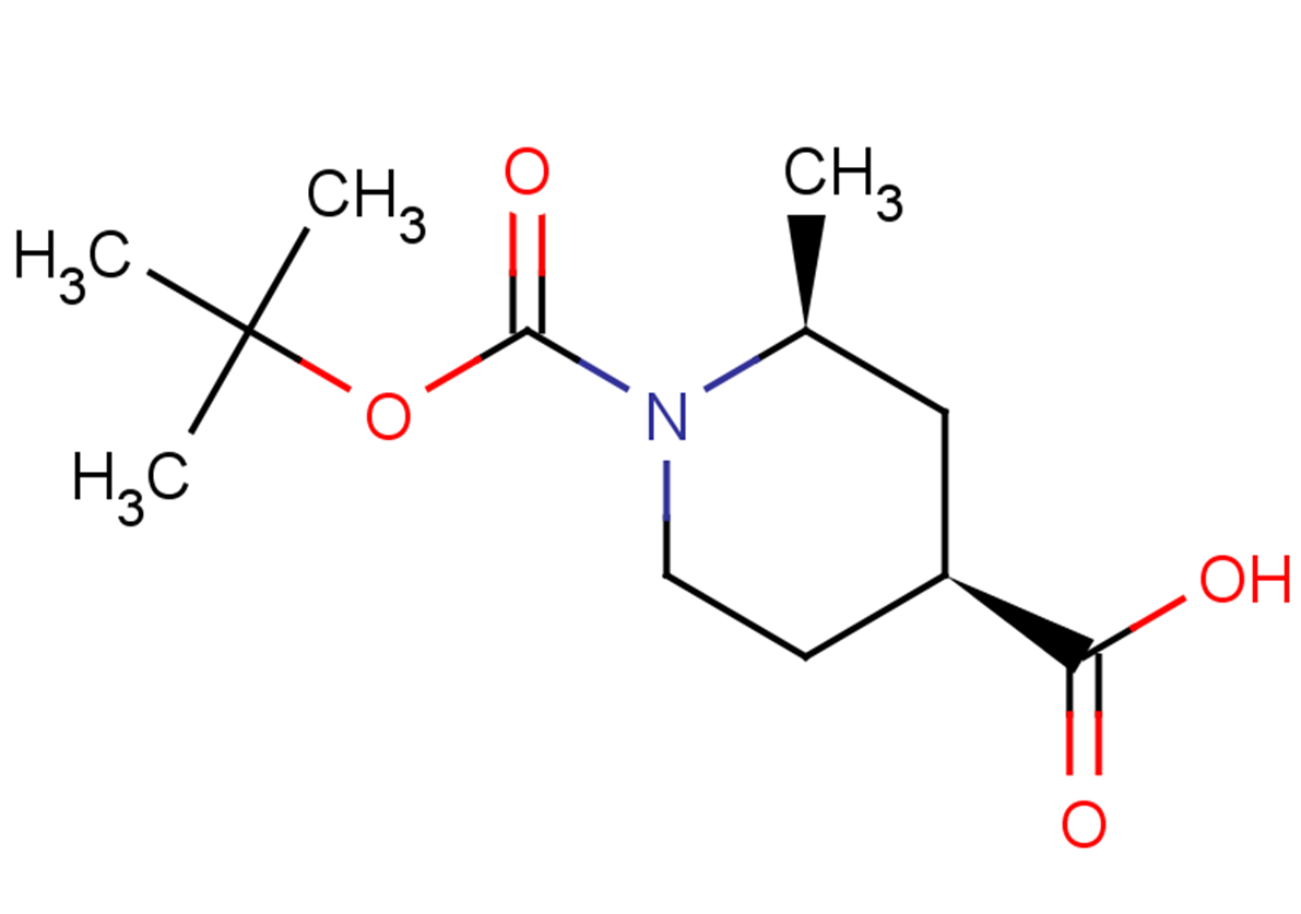 (2S,4S)-1-[(tert-butoxy)carbonyl]-2-methylpiperidine-4-carboxylic acid