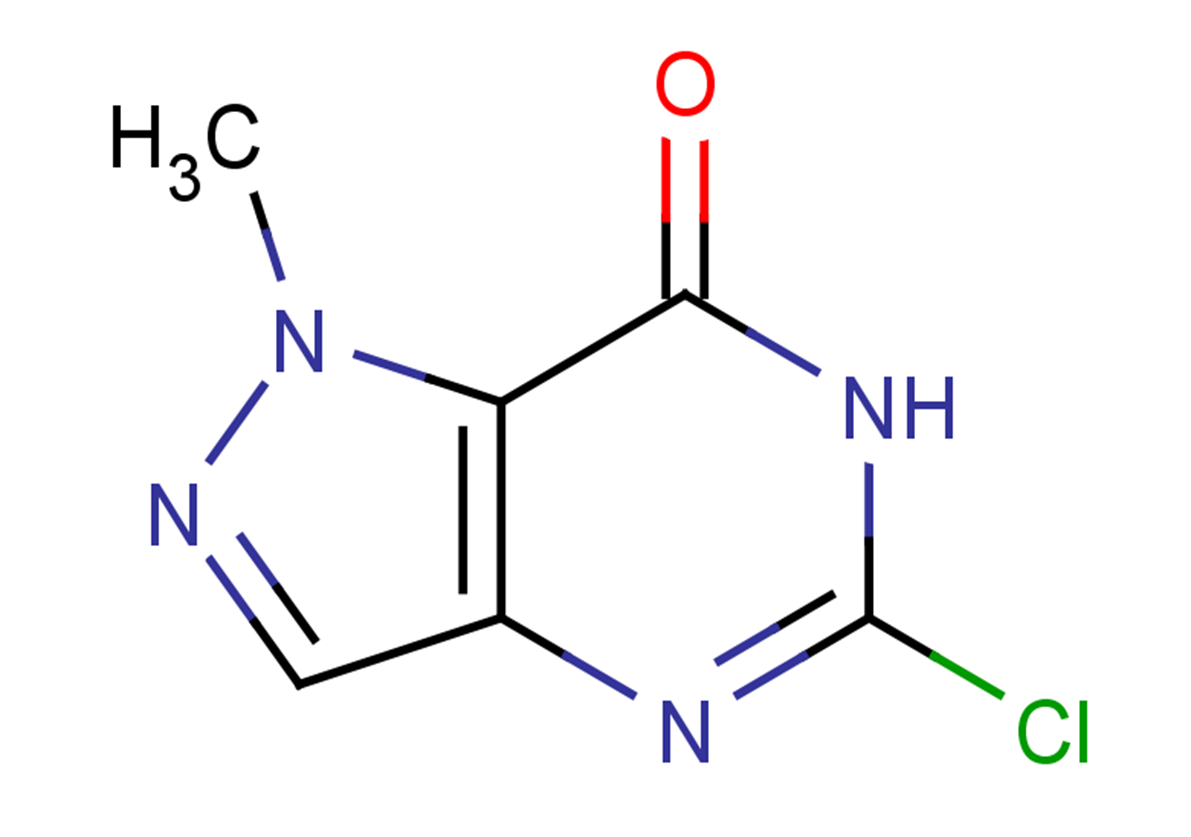 5-chloro-1-methyl-1H,6H,7H-pyrazolo[4,3-d]pyrimidin-7-one