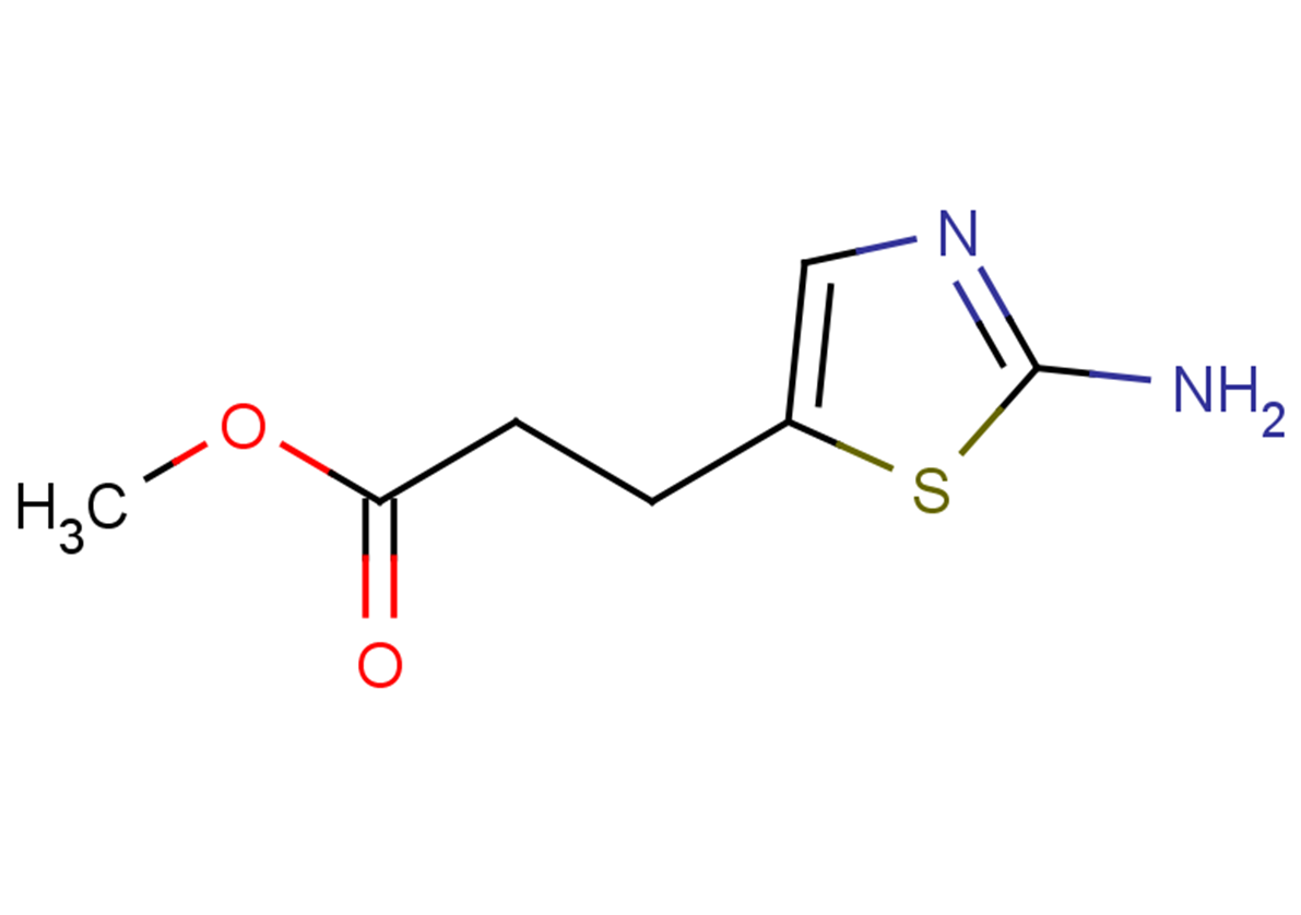 methyl 3-(2-amino-1,3-thiazol-5-yl)propanoate