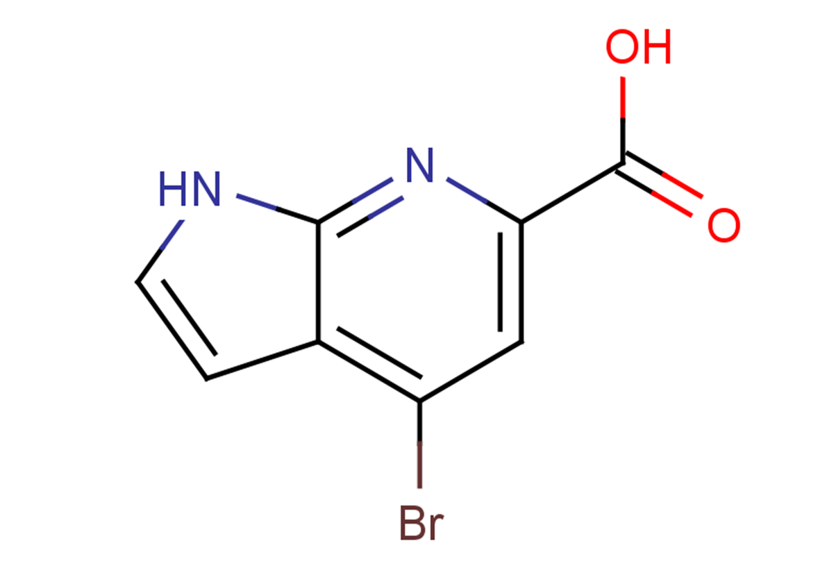 4-bromo-1H-pyrrolo[2,3-b]pyridine-6-carboxylic acid
