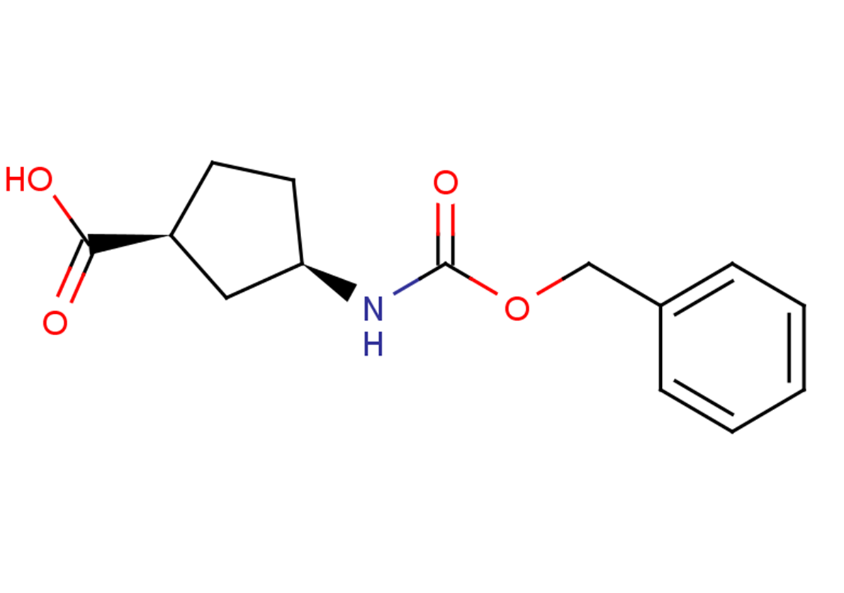 (1S,3R)-3-{[(benzyloxy)carbonyl]amino}cyclopentane-1-carboxylic acid