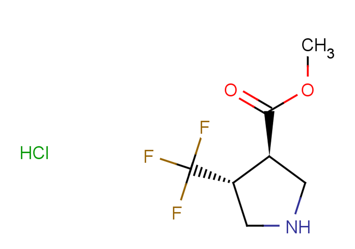 methyl (3R,4R)-4-(trifluoromethyl)pyrrolidine-3-carboxylate hydrochloride