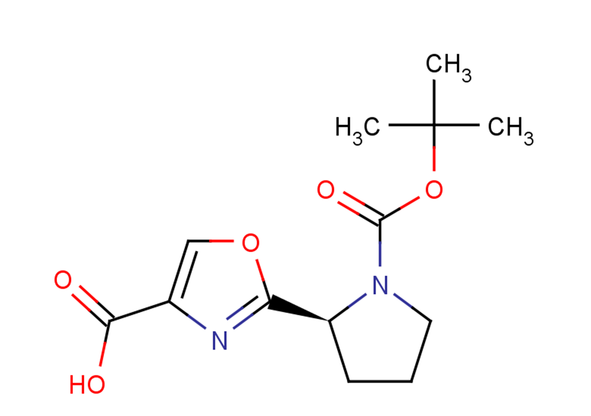 2-[(2S)-1-[(tert-butoxy)carbonyl]pyrrolidin-2-yl]-1,3-oxazole-4-carboxylic acid