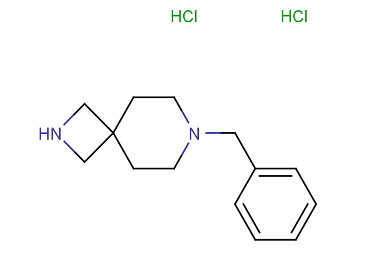 7-benzyl-2,7-diazaspiro[3.5]nonane dihydrochloride