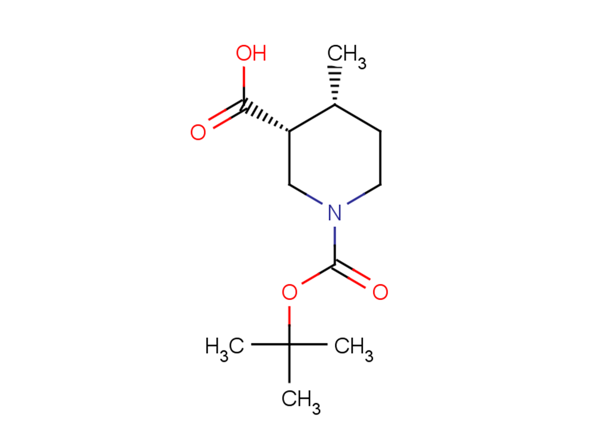 (3R,4R)-1-[(tert-butoxy)carbonyl]-4-methylpiperidine-3-carboxylic acid