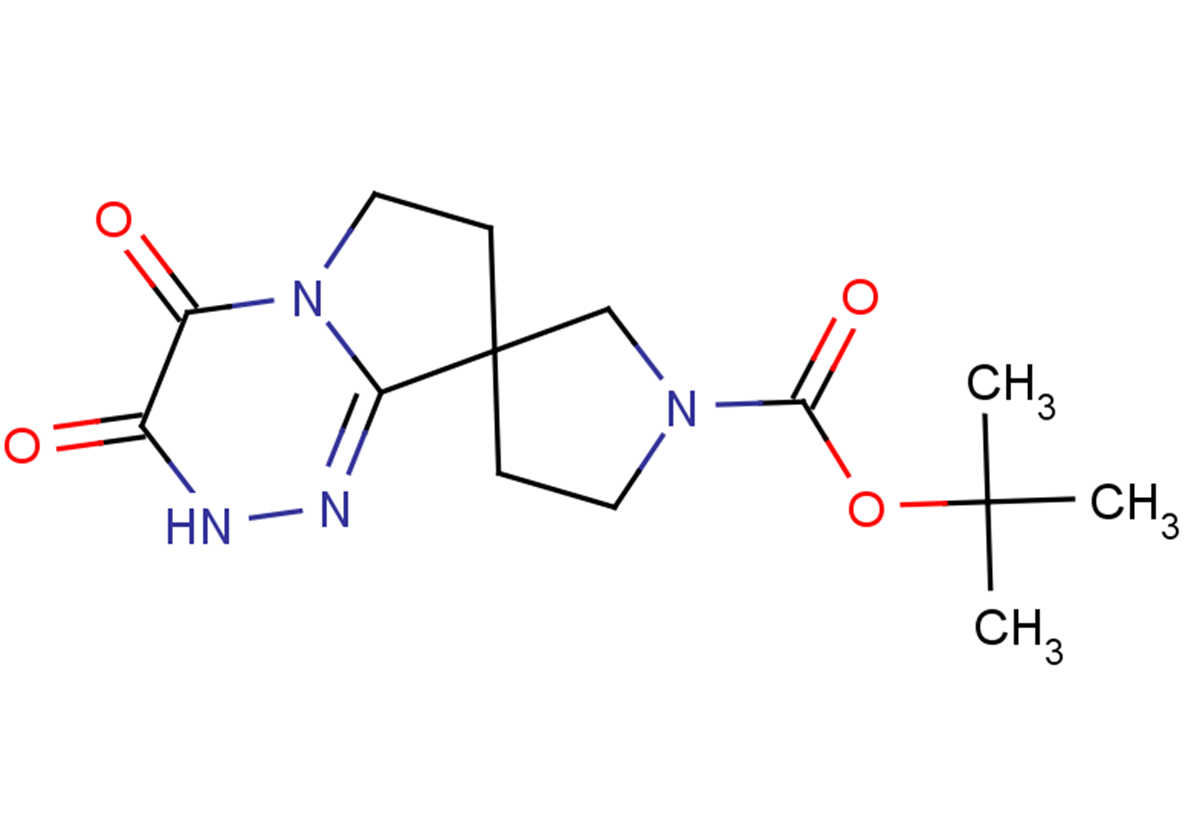 tert-butyl 5',6'-dioxo-3',5',6',7'-tetrahydro-2'H-spiro[pyrrolidine-3,1'-pyrrolo[2,1-c][1,2,4]triazine]-1-carboxylate