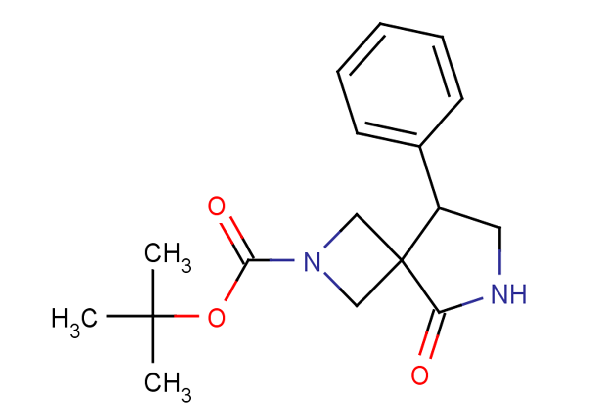 tert-butyl 5-oxo-8-phenyl-2,6-diazaspiro[3.4]octane-2-carboxylate