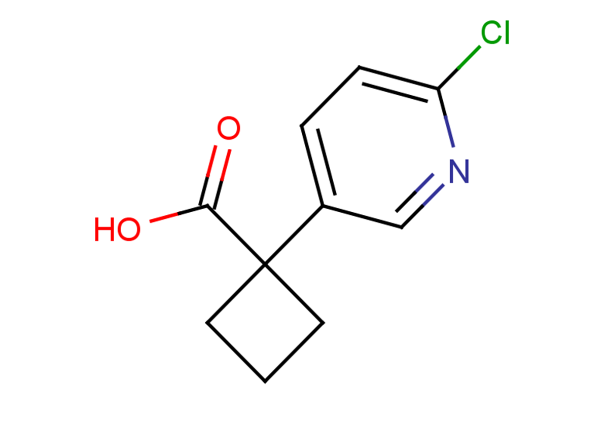 1-(6-chloropyridin-3-yl)cyclobutane-1-carboxylic acid