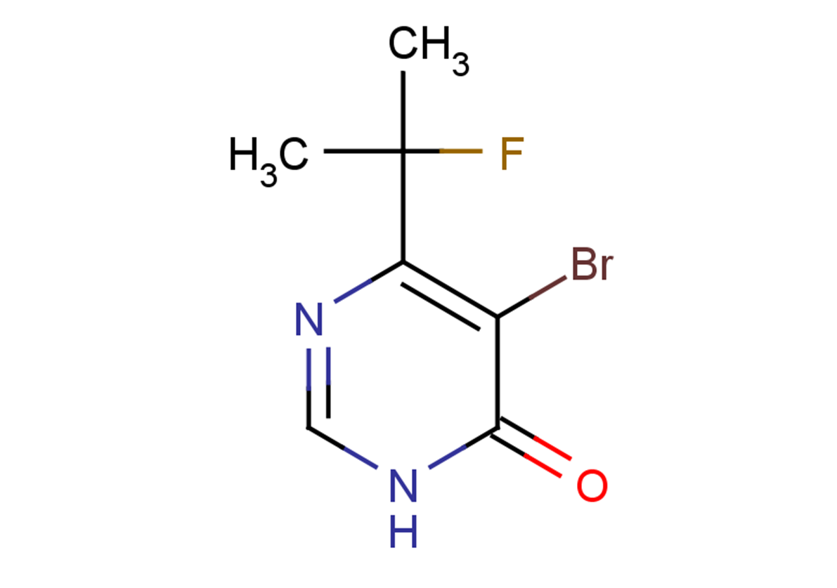 5-bromo-6-(2-fluoropropan-2-yl)-3,4-dihydropyrimidin-4-one