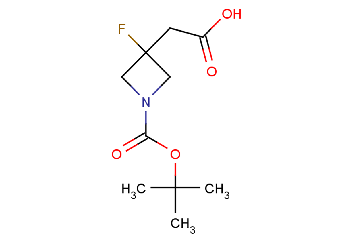 2-{1-[(tert-butoxy)carbonyl]-3-fluoroazetidin-3-yl}acetic acid