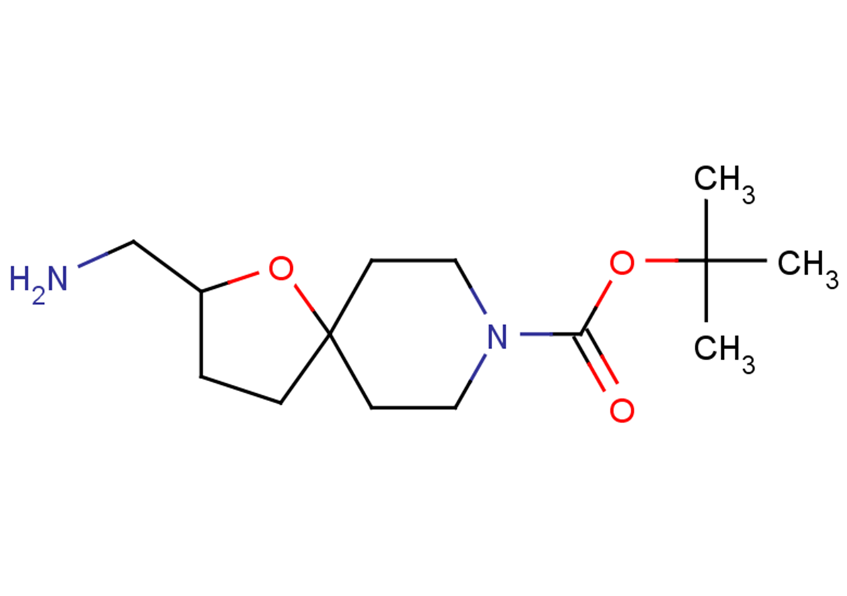 tert-butyl 2-(aminomethyl)-1-oxa-8-azaspiro[4.5]decane-8-carboxylate