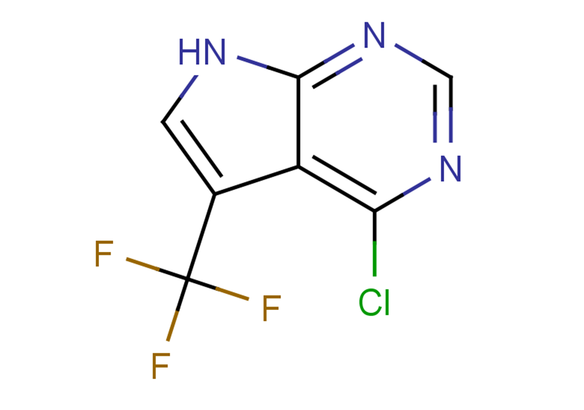 4-chloro-5-(trifluoromethyl)-7H-pyrrolo[2,3-d]pyrimidine