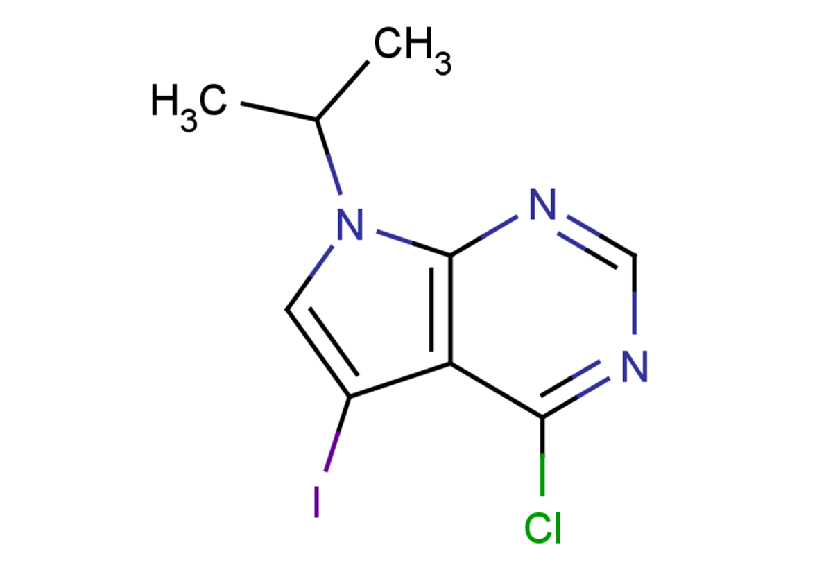 4-chloro-5-iodo-7-(propan-2-yl)-7H-pyrrolo[2,3-d]pyrimidine