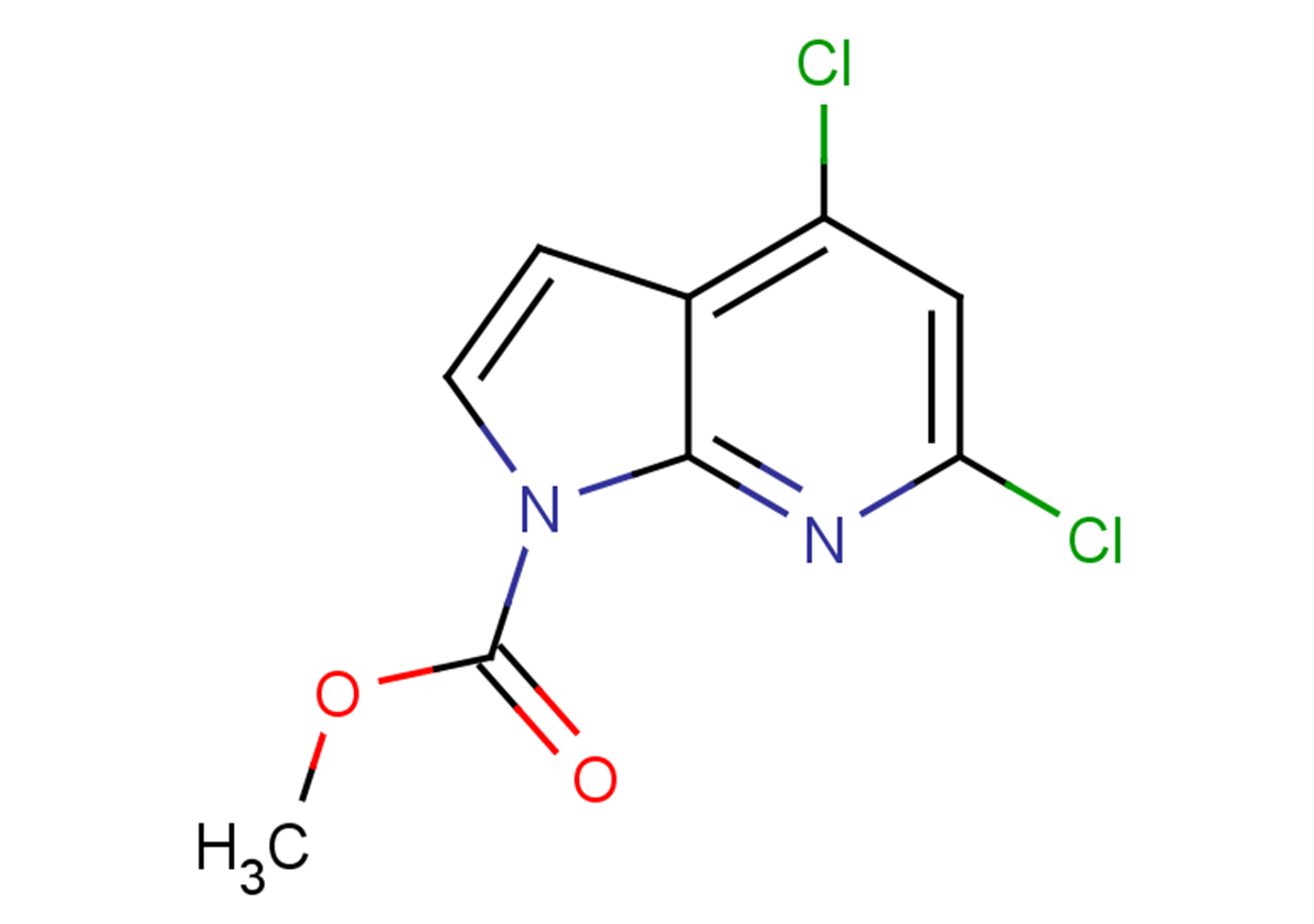 methyl 4,6-dichloro-1H-pyrrolo[2,3-b]pyridine-1-carboxylate