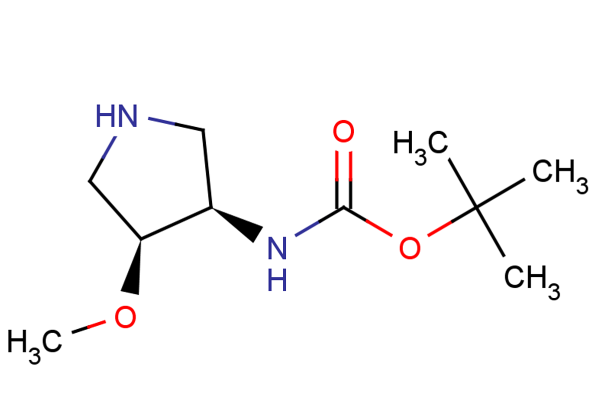 tert-butyl N-[(3R,4S)-4-methoxypyrrolidin-3-yl]carbamate