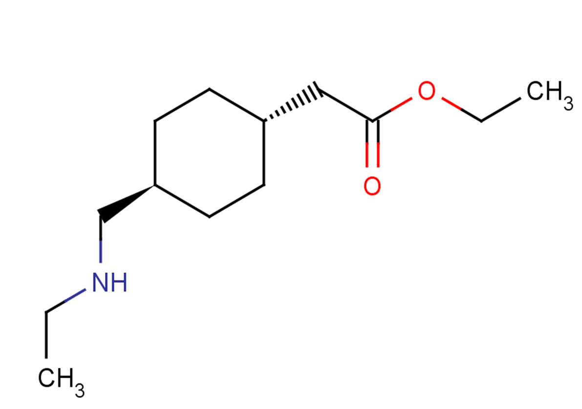 ethyl 2-{4-[(ethylamino)methyl]cyclohexyl}acetate