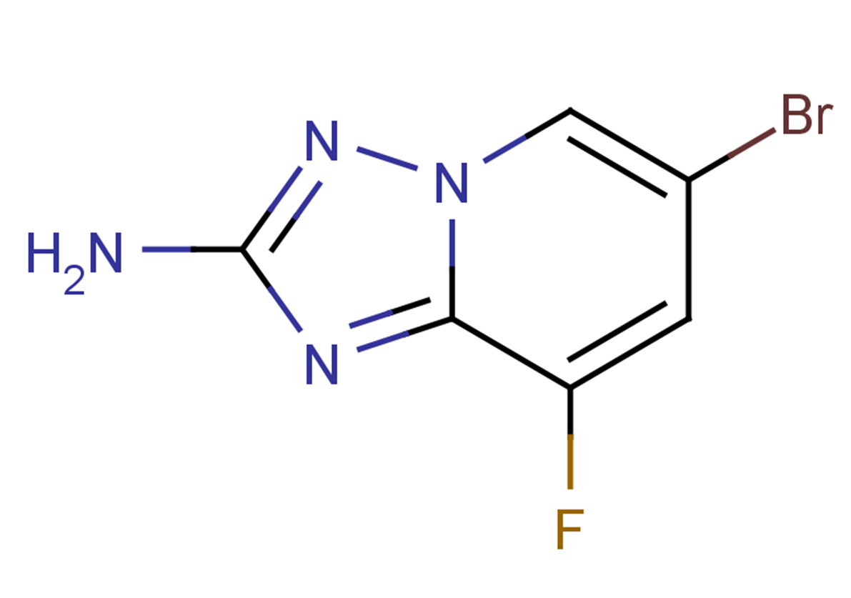 6-bromo-8-fluoro-[1,2,4]triazolo[1,5-a]pyridin-2-amine