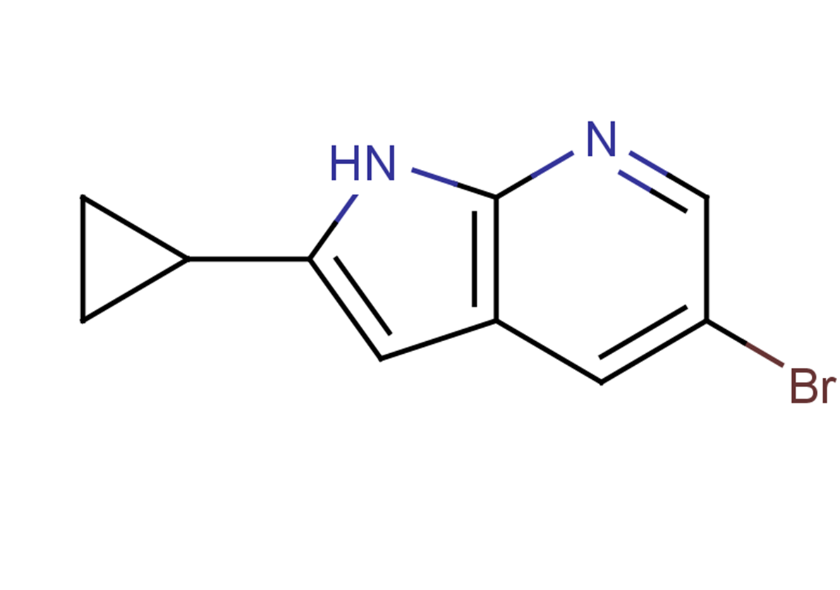 5-bromo-2-cyclopropyl-1H-pyrrolo[2,3-b]pyridine
