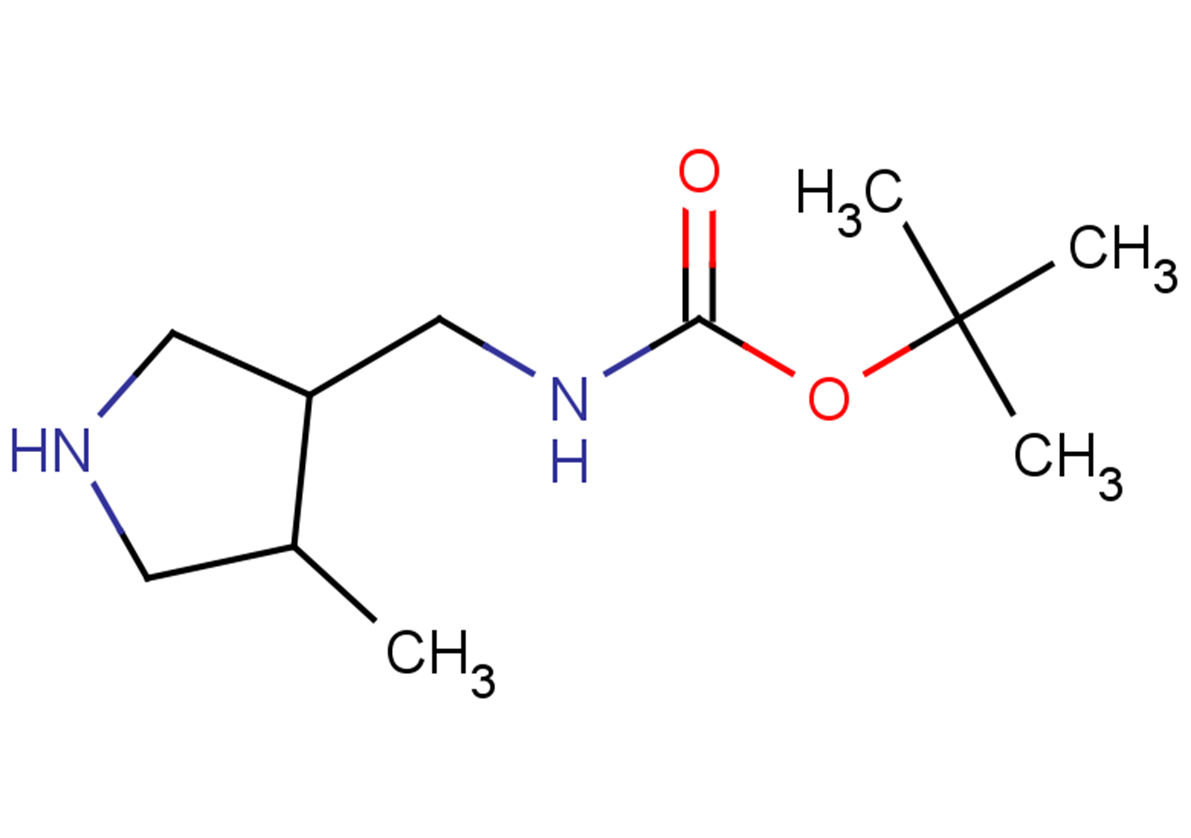 tert-butyl N-[(4-methylpyrrolidin-3-yl)methyl]carbamate