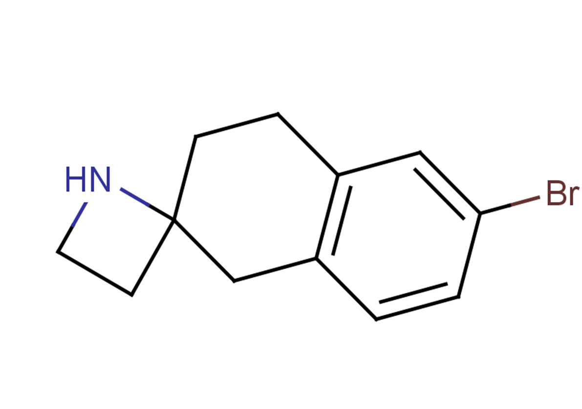 6'-bromo-3',4'-dihydro-1'H-spiro[azetidine-2,2'-naphthalene]