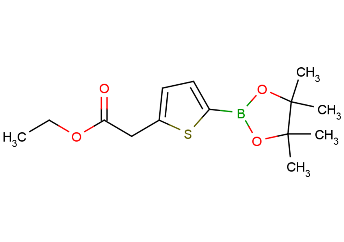 ethyl 2-[5-(4,4,5,5-tetramethyl-1,3,2-dioxaborolan-2-yl)thiophen-2-yl]acetate