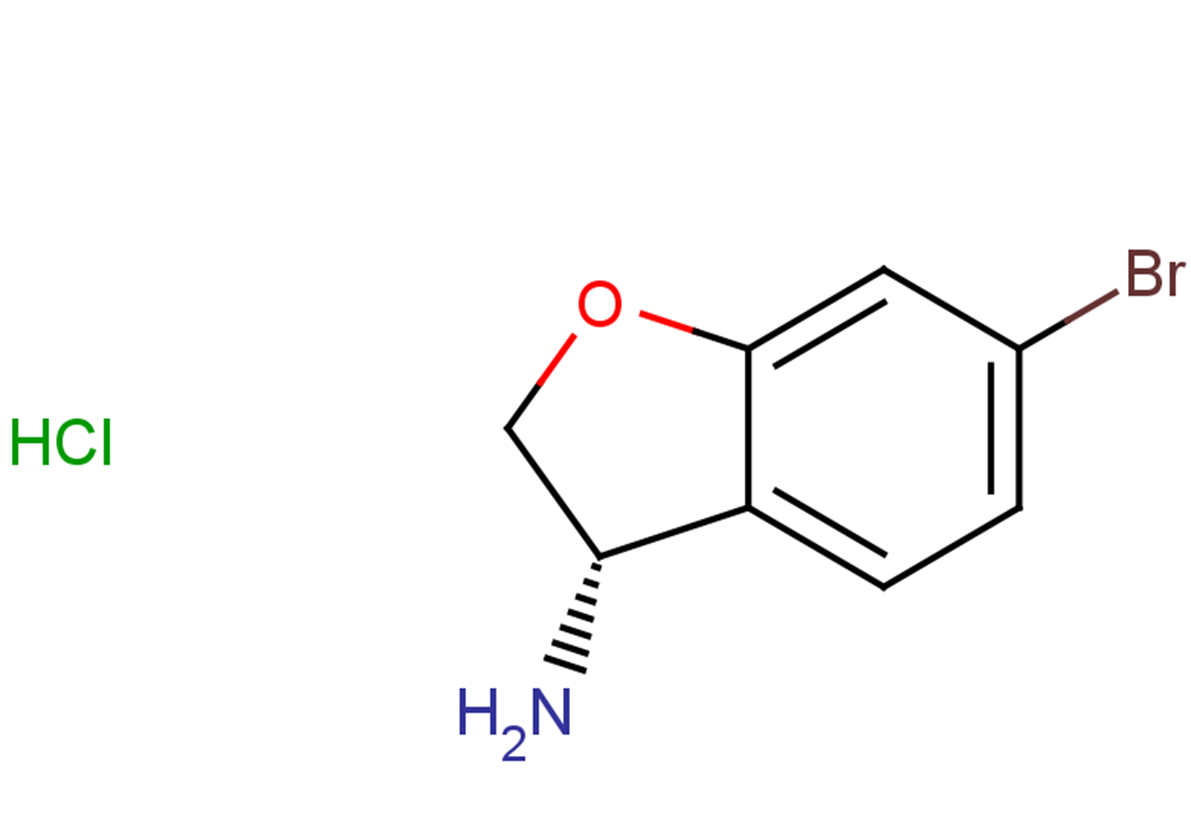 (3S)-6-bromo-2,3-dihydro-1-benzofuran-3-amine hydrochloride
