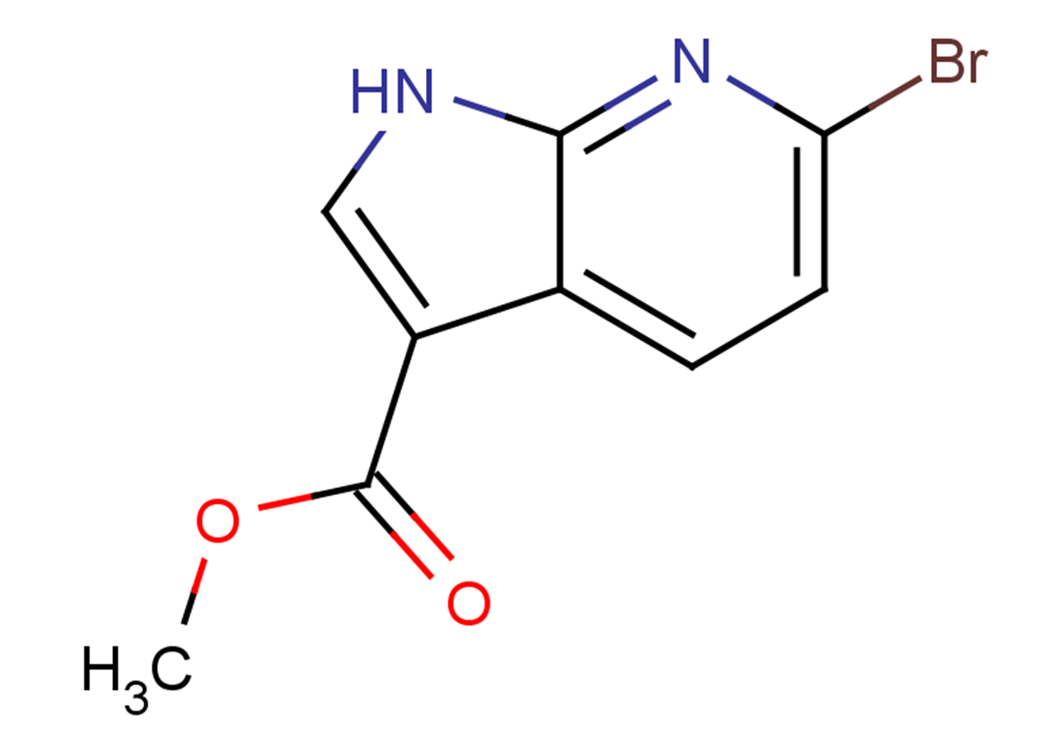 methyl 6-bromo-1H-pyrrolo[2,3-b]pyridine-3-carboxylate