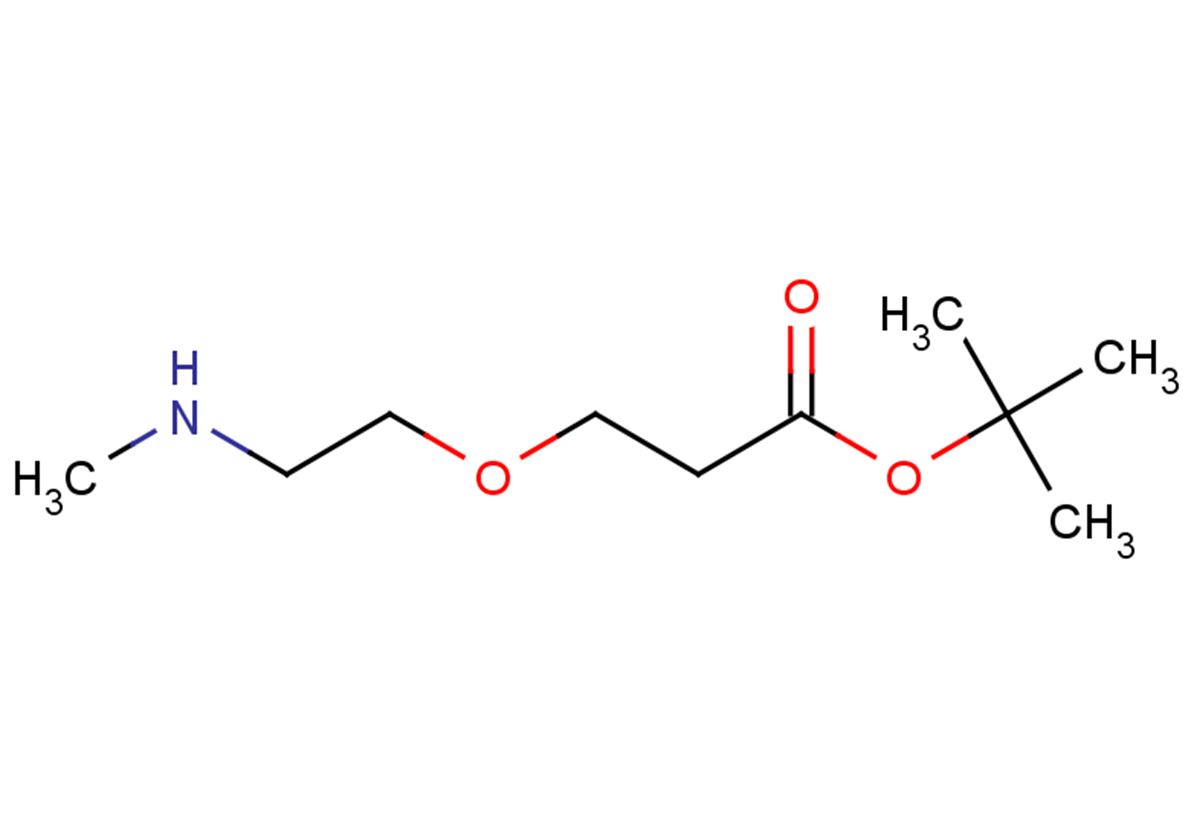 tert-butyl 3-[2-(methylamino)ethoxy]propanoate