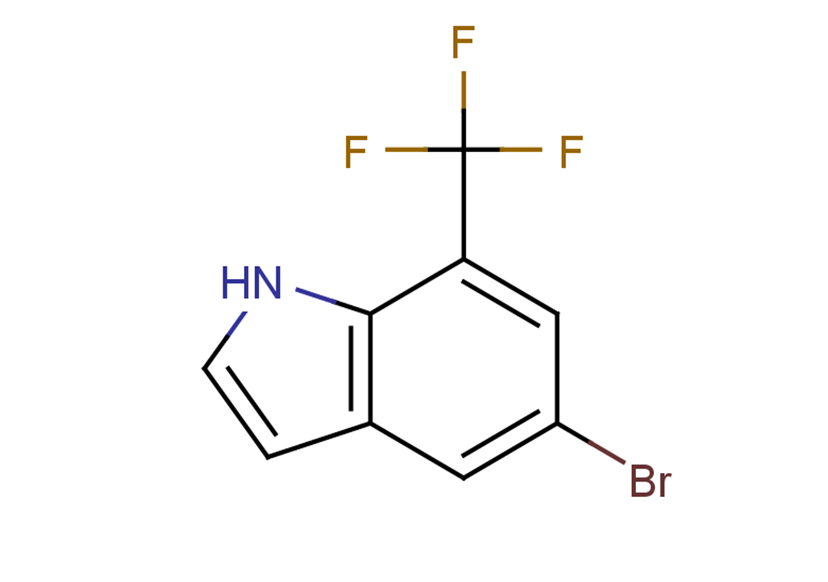 5-bromo-7-(trifluoromethyl)-1H-indole