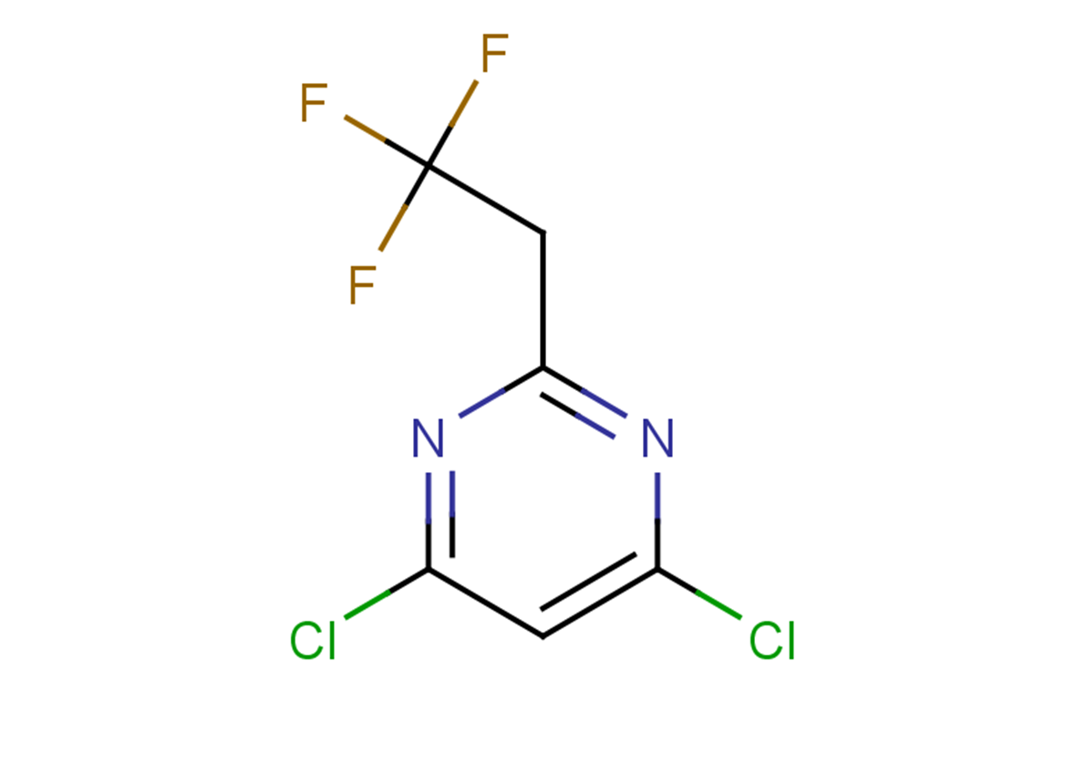 4,6-dichloro-2-(2,2,2-trifluoroethyl)pyrimidine