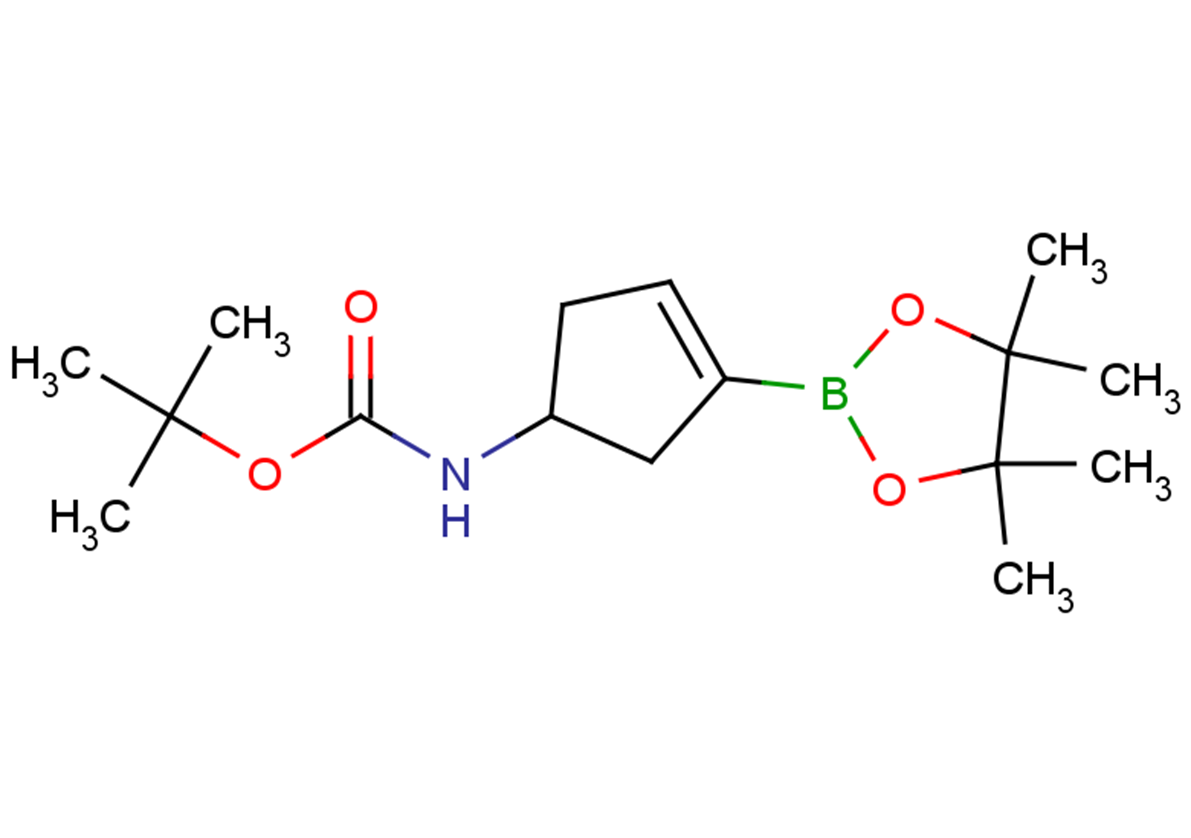 tert-butyl N-[3-(4,4,5,5-tetramethyl-1,3,2-dioxaborolan-2-yl)cyclopent-3-en-1-yl]carbamate