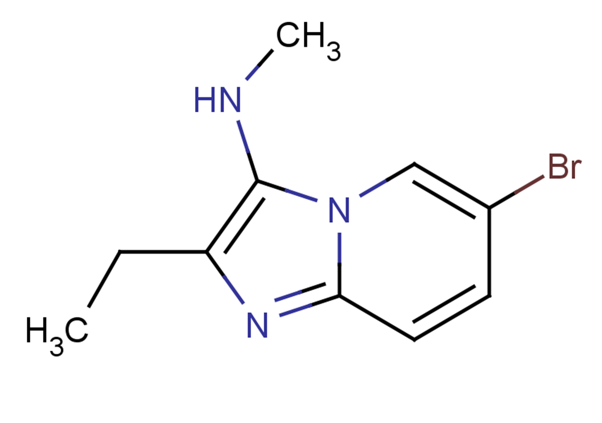 6-bromo-2-ethyl-N-methylimidazo[1,2-a]pyridin-3-amine