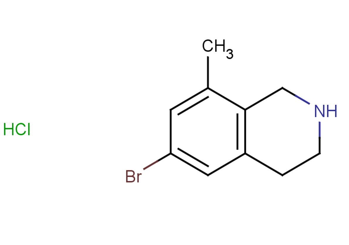 6-bromo-8-methyl-1,2,3,4-tetrahydroisoquinoline hydrochloride