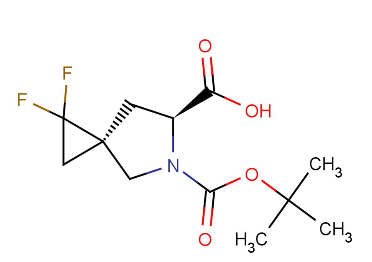 (3R,6S)-5-[(tert-butoxy)carbonyl]-1,1-difluoro-5-azaspiro[2.4]heptane-6-carboxylic acid