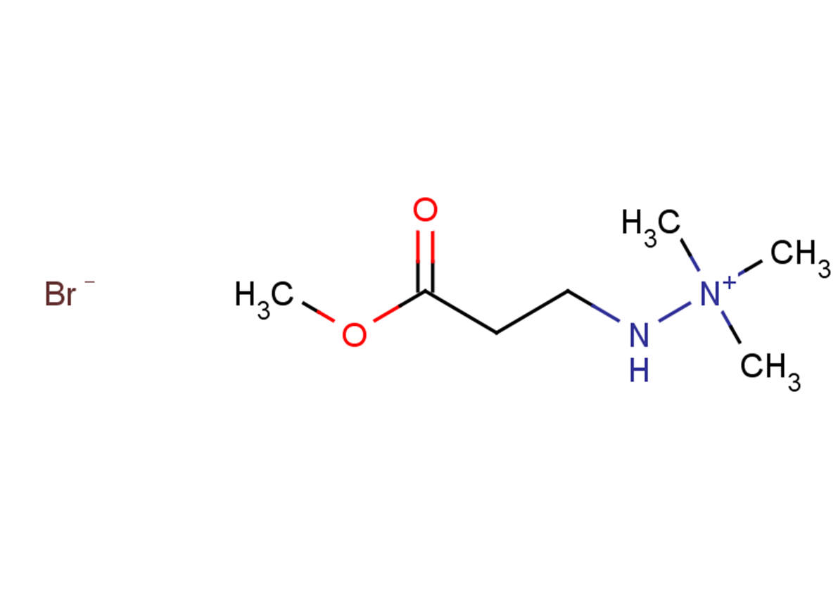 2-(3-methoxy-3-oxopropyl)-1,1,1-trimethylhydrazinium bromide