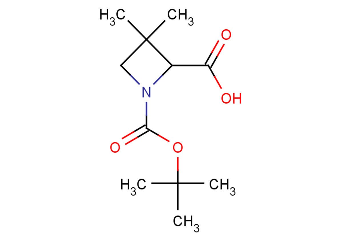 1-[(tert-butoxy)carbonyl]-3,3-dimethylazetidine-2-carboxylic acid