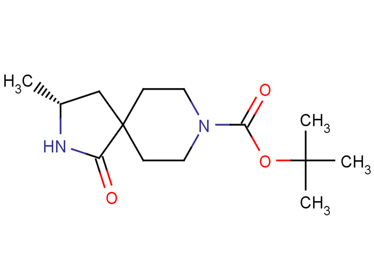 tert-butyl (3R)-3-methyl-1-oxo-2,8-diazaspiro[4.5]decane-8-carboxylate