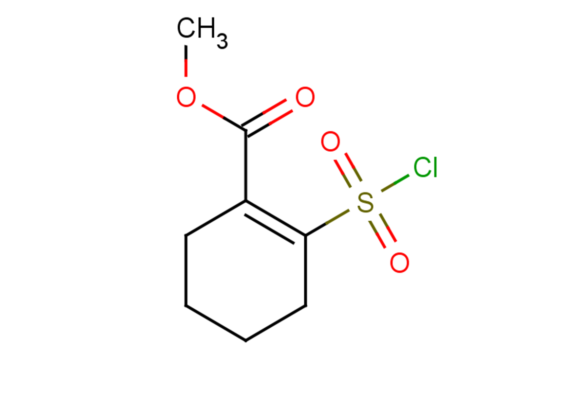 methyl 2-(chlorosulfonyl)cyclohex-1-ene-1-carboxylate